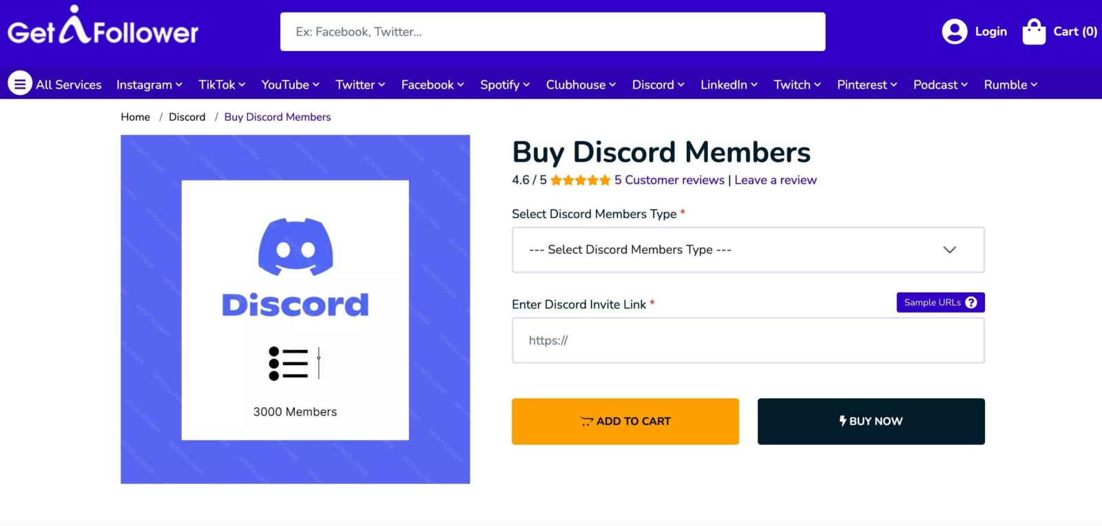 getafollower buy discord members