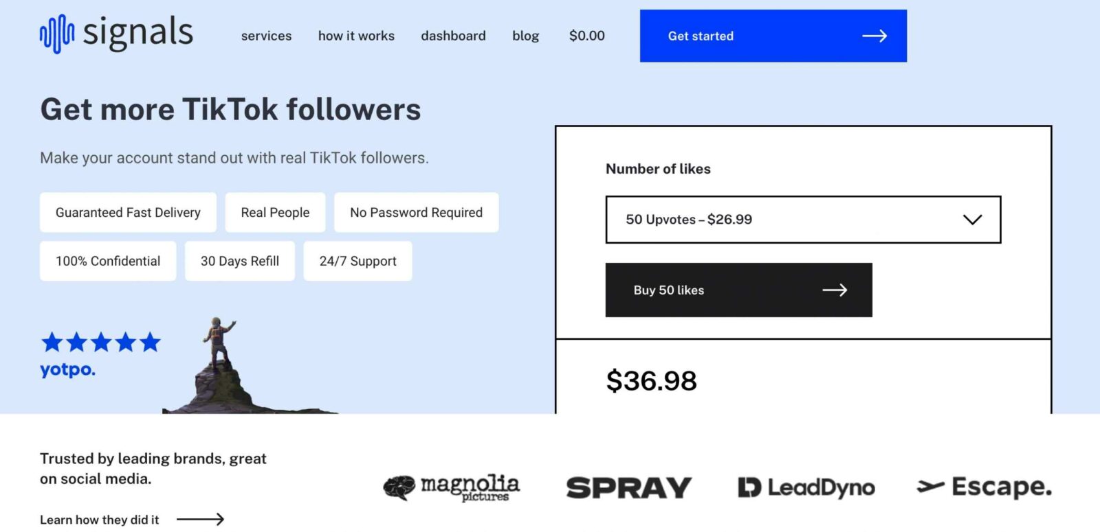 signals followers tiktok tool