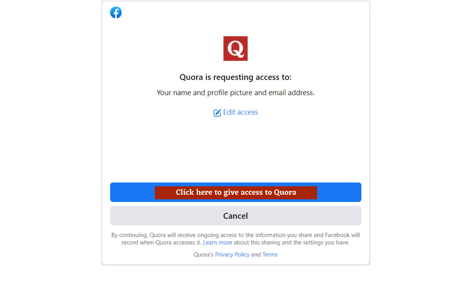 How to use Facebook to login on my Gmail account - Quora